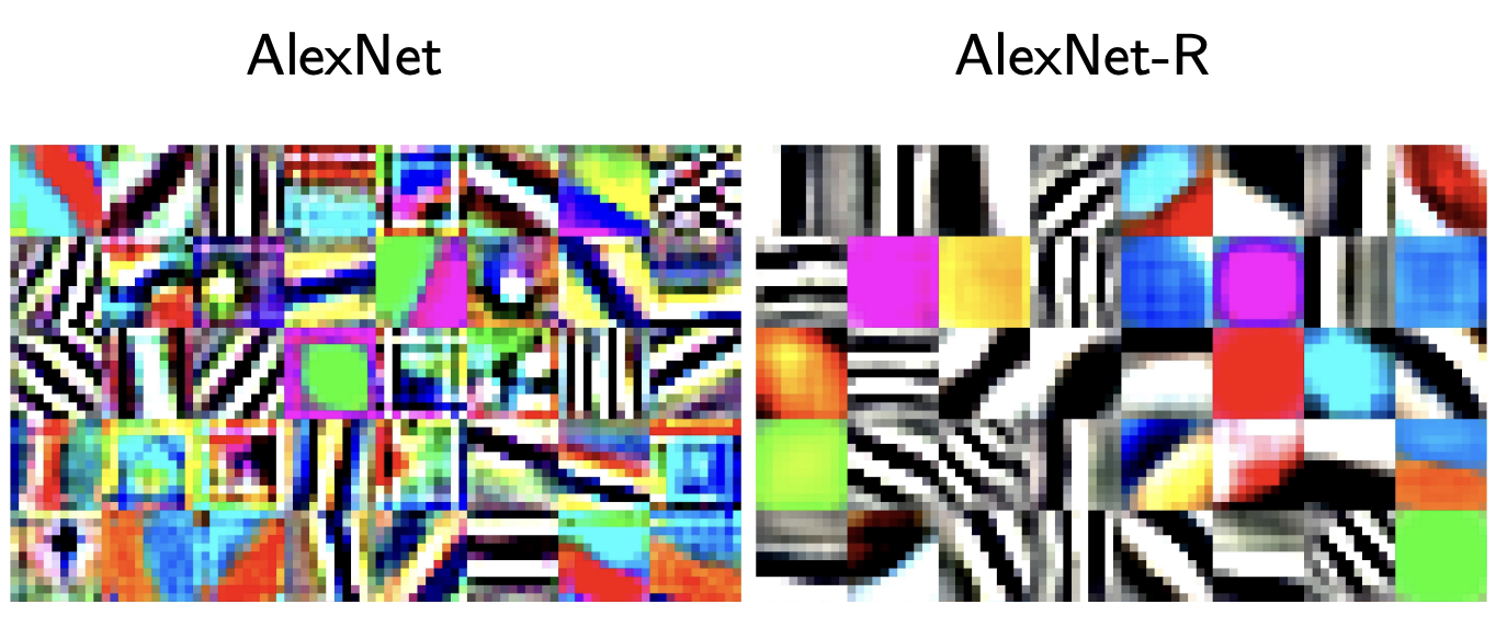 The shape and simplicity biases of adversarially robust imagenet ...